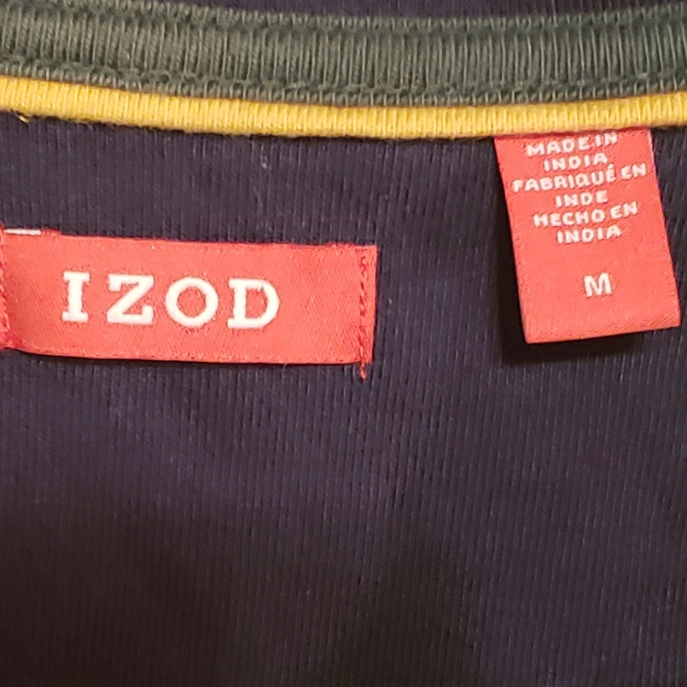 Classic Izod Color Block Button Pullover - image 5